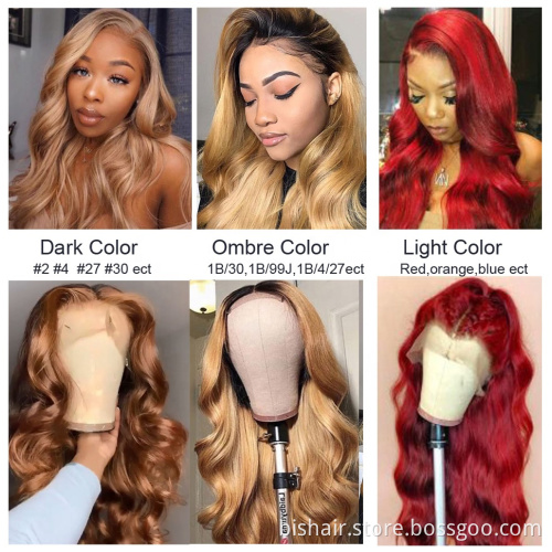 HD Transparent Body Wave Human Hair 13x4 Lace Wigs Wholesale Cuticle Aligned Brazilian Virgin Remy Human Hair Lace Front Wigs